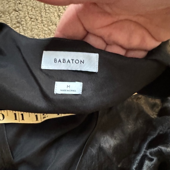 Babaton Chattel Satin Wrap Dress - Picture 7 of 9